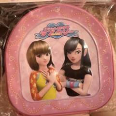 ラブベリ　缶入りレターセット　絵がわりネームタグ
