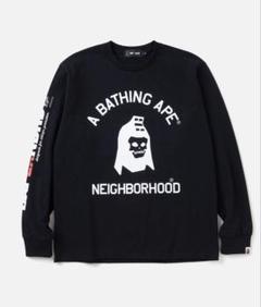 A BATHING APE NEIGHBORHOOD 長袖Tシャツ Mサイズ