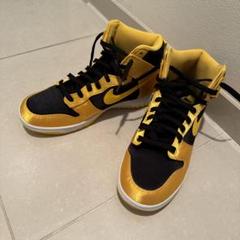 Nike バスケットシューズ ハイカット 黒/金