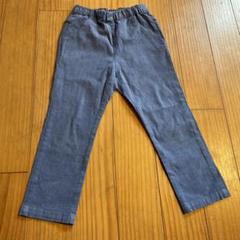【美品】ファミリア　ロングパンツ 後ろポケット付き　サイズ表記100