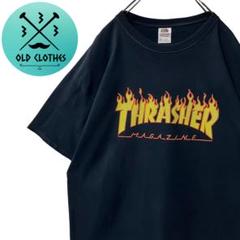 【THRASHER】スラッシャー S/S Tee フレイムロゴ フルーツボディ