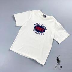ポロジーンズカンパニー Tシャツトップス 白 紺 赤 サイズ140*MC1851