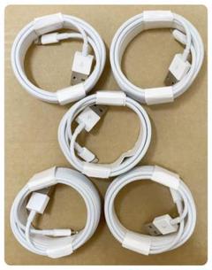 期間限定割引5本1m iPhone充電器ライトニングケーブル Apple純uxa