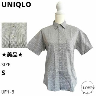 ★美品★ UNIQLO トップス シャツ・ブラウス 半袖 レギュラーカラー u1