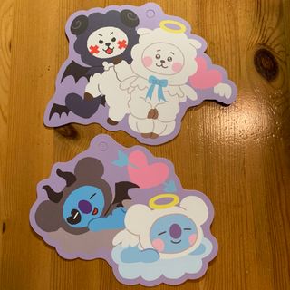 BT21 RJとKOYA メッセージカード　オーナメント