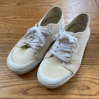 SPRING COURT G2キャンバス　スニーカーWHITE 37