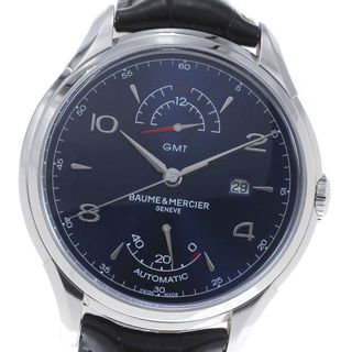 ボーム＆メルシェ Baume & Mercier MOA10422 クリフトン GMT デイト 自動巻き メンズ 箱・保証書付き_865880