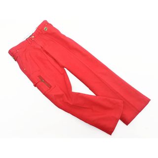 EDWIN エドウィン KG512 ゴルフウェア パンツ sizeS/赤 ■■ メンズ