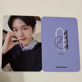 EPEX 正規2集 whosfan トレカ ベクスン