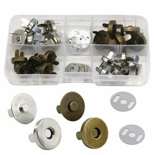 YFFSFDC マグネットボタン 差し込み式 マグネットホック 14mm 18m
