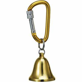 【新着商品】浅野木工所 熊よけベル 大 カラビナロック式 27120 ゴールド