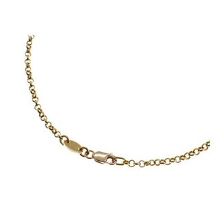 クロムハーツ CHROME HEARTS 【 22K NECKCHAIN R20 】 ロール チェーン ゴールド ネックレス　39579