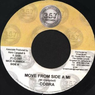 ジャマイカ7” Mad Cobra / Mr. Easy Move From Side A Mi / Extra Ride NONE 357 Records /00080
