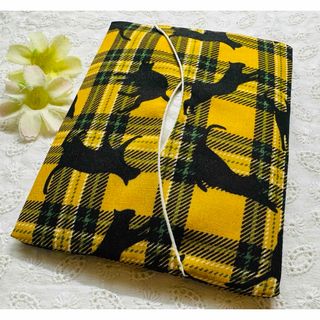 ハンドメイド ポケットティッシュケース　猫シリーズ