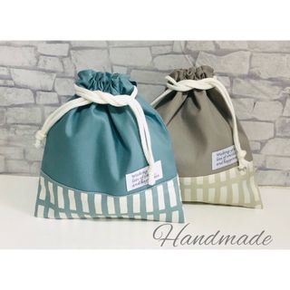 No.426 ハンドメイド♪巾着袋　2点セット