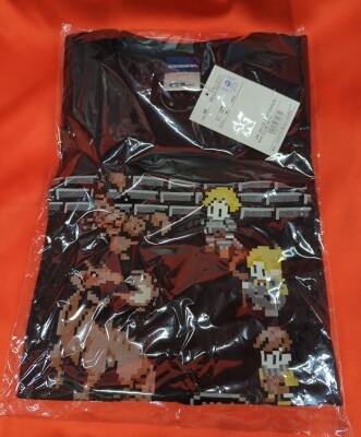 ダンジョン飯　コスパ Tシャツ ドット絵 BLACK Mサイズ（日本サイズ）