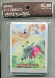 Pokemon デッキシールド（スリーブ） ルギア&レジエレキ&レジドラゴ 64枚
